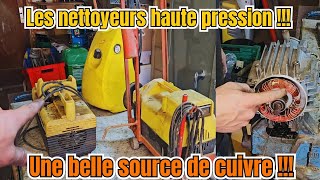 ou trouver du cuivre ??? les nettoyeurs haute pression en contiennent pas mal !!! #copper #scrap