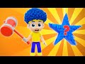 Colorful Pinatas with Surprise Toys | D Billions Kids Songs