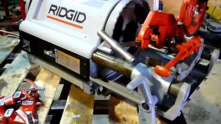 Ridgid 1224 power pipe threader 1/4\