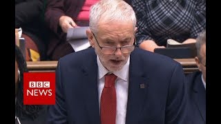 Labour Leader Corbyn: Political declaration 'worst of all worlds' - BBC News