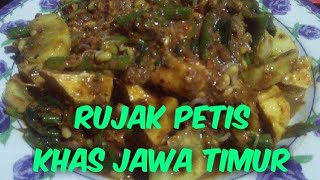 sedaapp!! Cara Membuat Rujak Petis Khas Jawa Timur