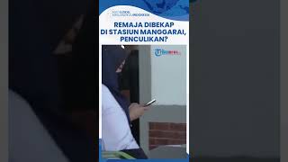 Viral Foto Remaja Dibekap di Tengah Keramaian Stasiun Manggarai, Polisi Ungkap Fakta Berbeda