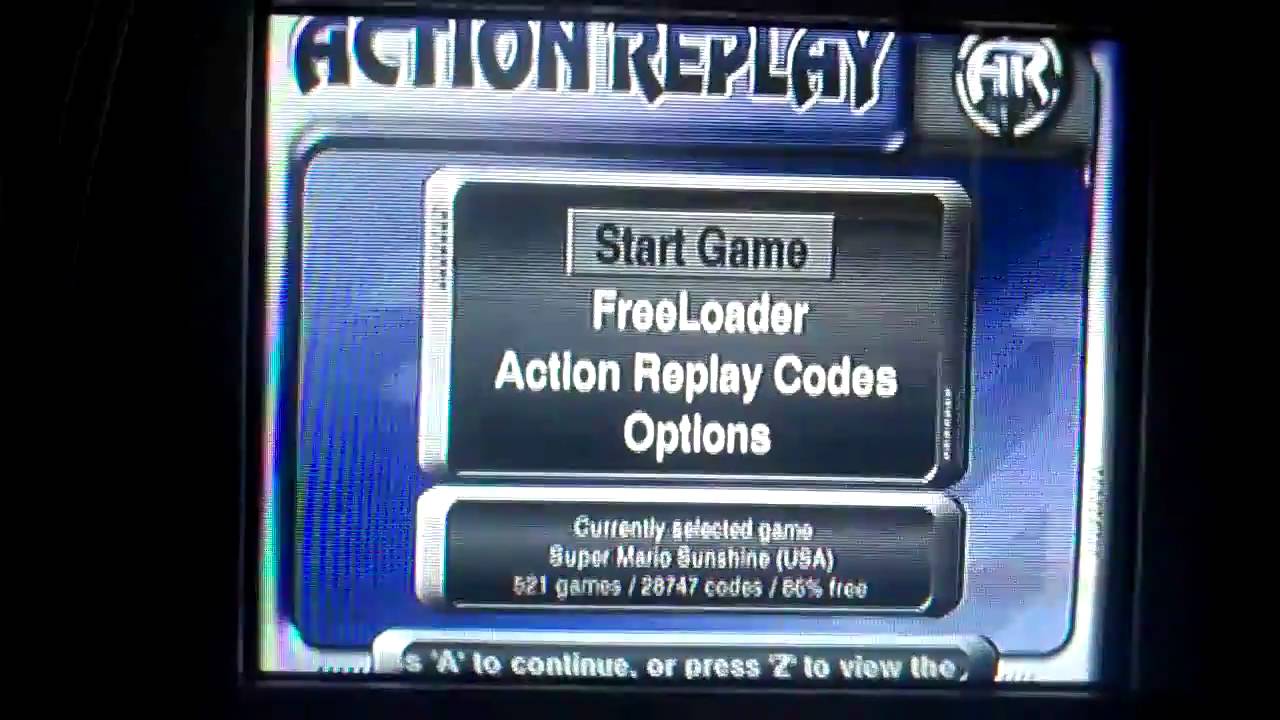 Action Replay Iso Gamecube - Guitargasw