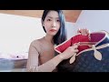 [ENG SUB] Louis Vuitton Neverfull Unboxing LV 开箱 and How to Identify Real VS Fake Louis Vuitton Bag