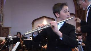 Mozart: Concerto for Flute No. 1, in G Major: Soloist is 12 year old Omar Gaidarov