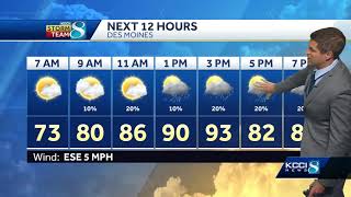 Videocast: Tracking storm chances late