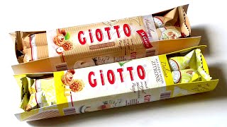 Giotto Haselnuss vs. Giotto Zitrone (lemon) | ASMR