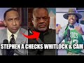 Stephen A Smith Is Done With Cam Newton & Crashes Out LIVE Over Jason Whitlock Interview On 4th & 1