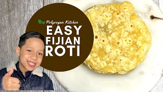 Easy Fijian Roti (4 ingredients only)