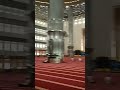 Begitu Indahnya Interior Ruang Utama Tempat Sholat di Masjid Istiqlal Jakarta.