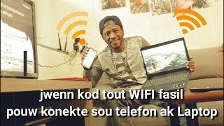 TRUK Pouw jwenn kod tout WIFI pouw konekte sou telefon ak Laptop | SMOG