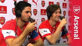 Mikel Arteta \u0026 Tomas Rosicky: UnClassic Commentary