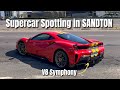 Carspotting in Sandton City || Novitec Urus, 812 Superfast, 296 GTS, F8 Spider, F12, Cullinan & more