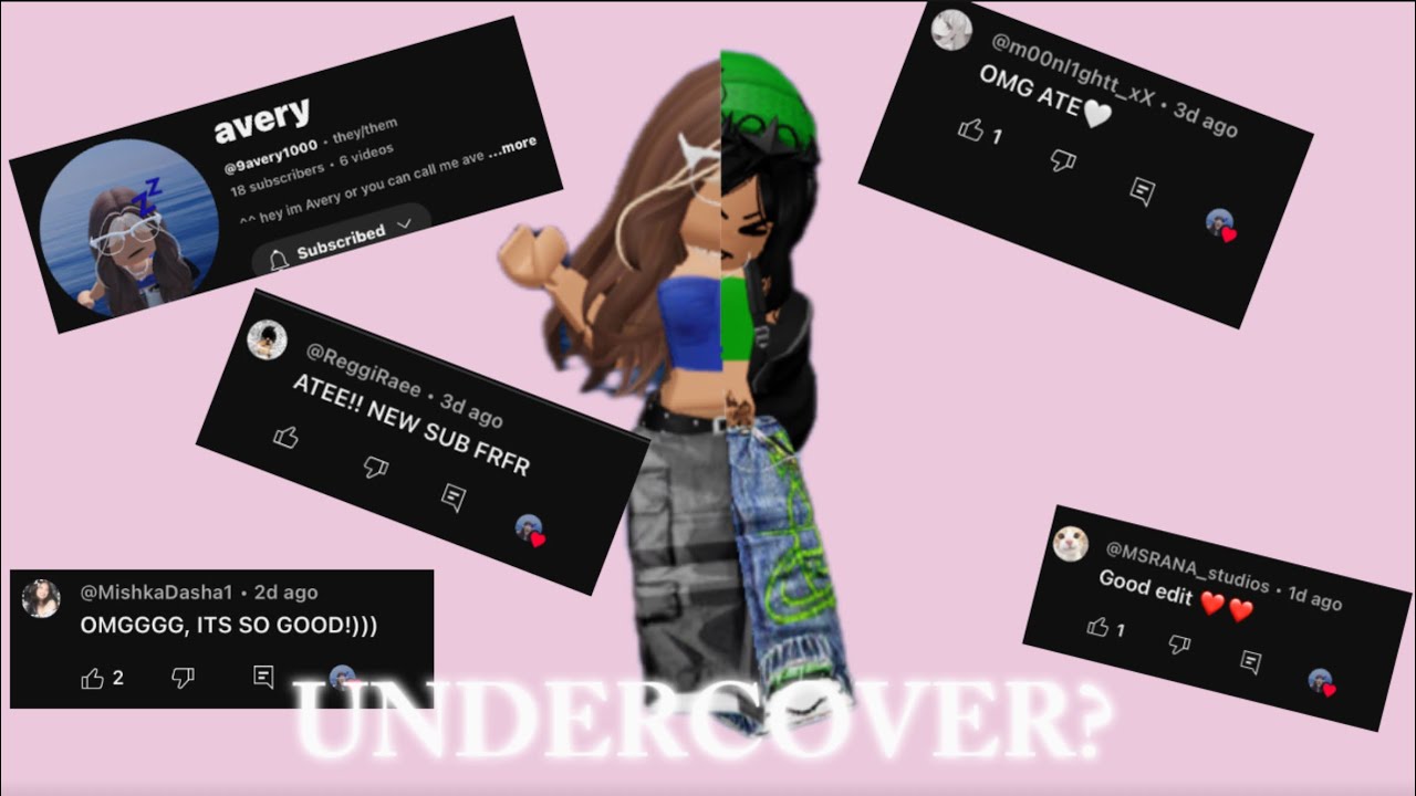 Going Undercover As A Roblox Editor On Youtube Youtube