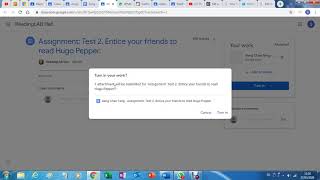 How to Type Your Assignments on Google Classroom using Google Docs and Turn it in