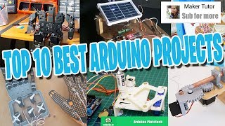 Top 10 Best Arduino Projects - Maker Tutor