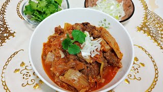 세상 간단하고 맛있는 소고기 김치찌게 만들기 :: 간단요리