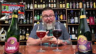 Massive Beer Review 3519 Two Roads/Area 2 Kriek vs Black Raspberry Wild Ales