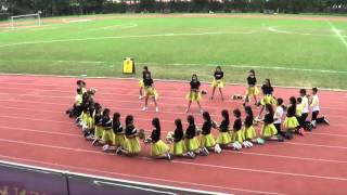 STMGSS Athletics Meet 2015-16 Cheerleaders - Yellow House