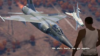 눈물의 몸 비틀기 | 워썬더 | Mirage F1C