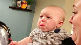 10 Minutes Of Funny Babies Scared Of Everything - Funny Baby Reactions