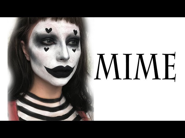 Mime Halloween Makeup
