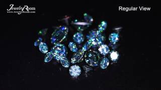 LIVE AUCTIONS - BLUE MOISSANITE