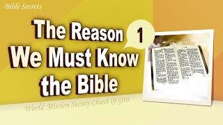 [FactPlus] The Reason We Must Know the Bible(1) | World Mission Society Church of God