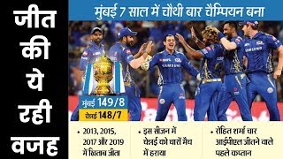 CSK vs MI, IPL 2019: Mumbai Indians beat Chennai Super Kings by 1 run to win record fourth title