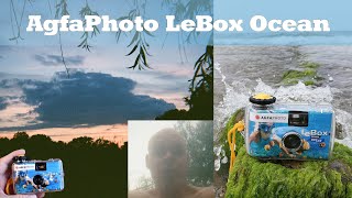 Aparat analogowy AgfaPhoto LeBox Ocean jednorazowy wodoodporny