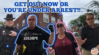 YOU'RE TRESPASSED *LEAVE NOW* WE'RE CLOSED/CHIEF OWNED/ 1ST AMENDMENT AUDIT PRESS NH NOW (NEW YORK)