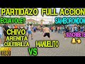 ECUAVOLEY PARTIDAZO EL CHIVO, ARENITA Y CULEBRILLA VS MANUELITO 🔥 FULL ACCION SAMBORONDON 💪😱