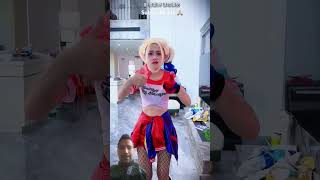 Joker with dummy girl🤣😂 #joker #cosplay #halloween #clowny #clown #funny #jokergirl #shots #ytshorts