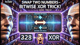 Swap Two Numbers Using Bitwise Operator in C | No Third Variable Needed! ( Exercise 16)