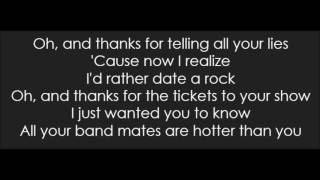 Abigail Breslin - You Suck (Lyrics)