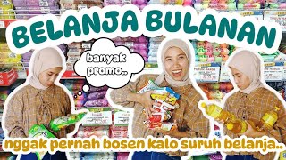 BELANJA BULANAN‼️ NGGAK PERNAH BOSEN KALO SURUH BELANJA..🤣