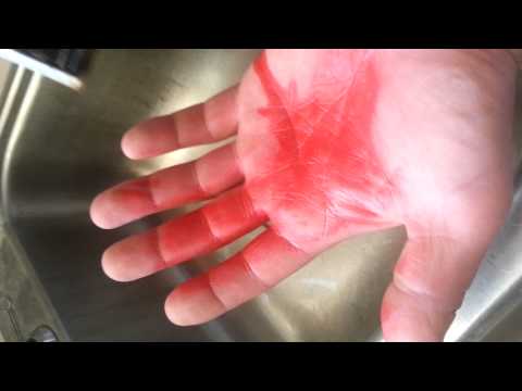Fast way to get spray paint off your hands Fast way to get spray paint off your hands