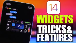 iOS 14 WIDGETS Tricks & Hidden Features !