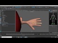 Maya Tutorial. Adding the hands to the Quick Rig.