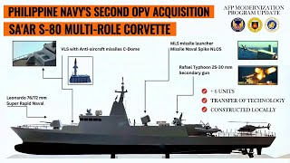 Philippine Navy's Second OPV Acquisition: SA'AR S-80 Multirole Corvette