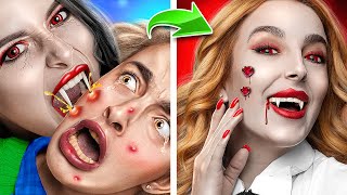 How to Become a Vampire! Extreme Makeover with Gadgets