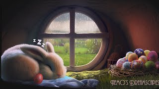 A Vintage Easter in a cozy nook 🐰 Greatest Spring Oldies music from another room (rain on window)