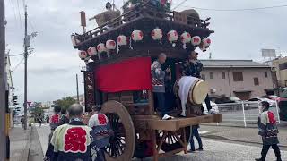 2022　袋井祭り　朝陽車 笛吹き その２