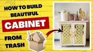 DON'T THROW AWAY YOUR CARDBOARD| UPCYCLE  CARDBOARD BOXES FOR STORAGE