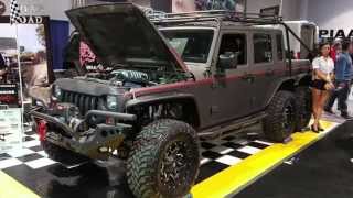 6 wheel drive 750HP Jeep Wrangler :The Hellhog by Wild Boar Offroad