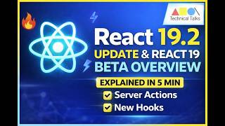 React 19.2 Explained in 5 Minutes 🚀 | New Features + React 19 Beta Overview