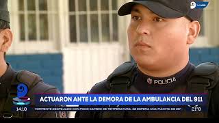 Guaymallén: policías le salvaron la vida a un bebé que no podía respirar