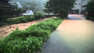 2012/8/14　宇治市炭山　大雨