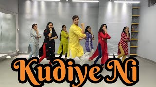 Kudiye Ni | Dance video | simple steps | weddingdance | vivekratzdanceacademy