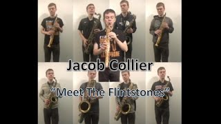 Jacob Collier - Meet The Flintstones [Sax Choir]